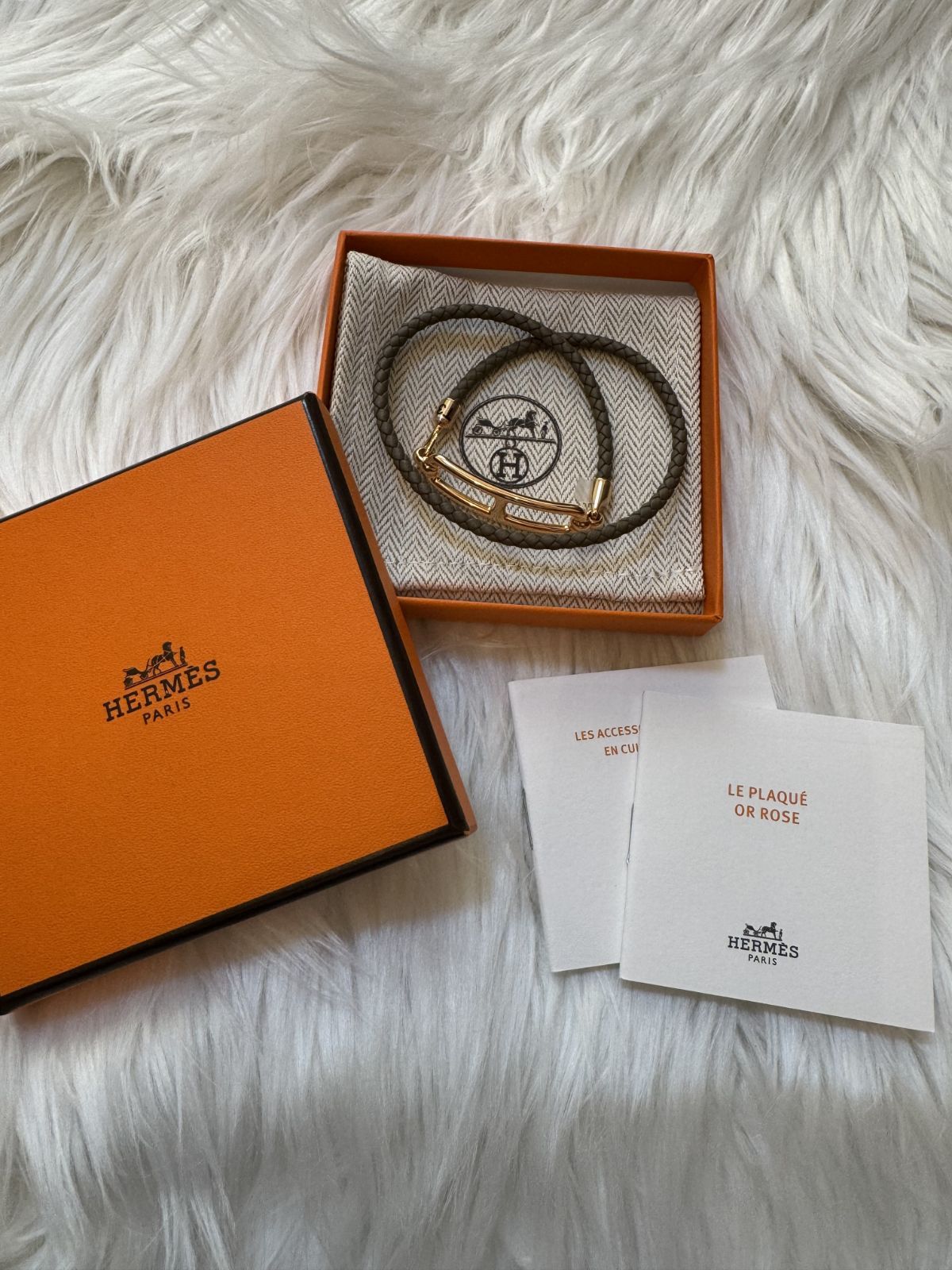 Hermes Roulis Double Tour ロウリスブレスレット【新品未使用】 Roulis Double Tour bracelet | Hermès USA