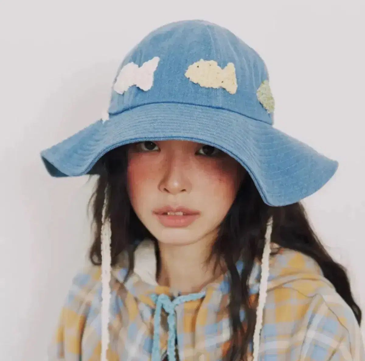 MISU A BARBE ミスアバフブ フィッシング デニム バケット