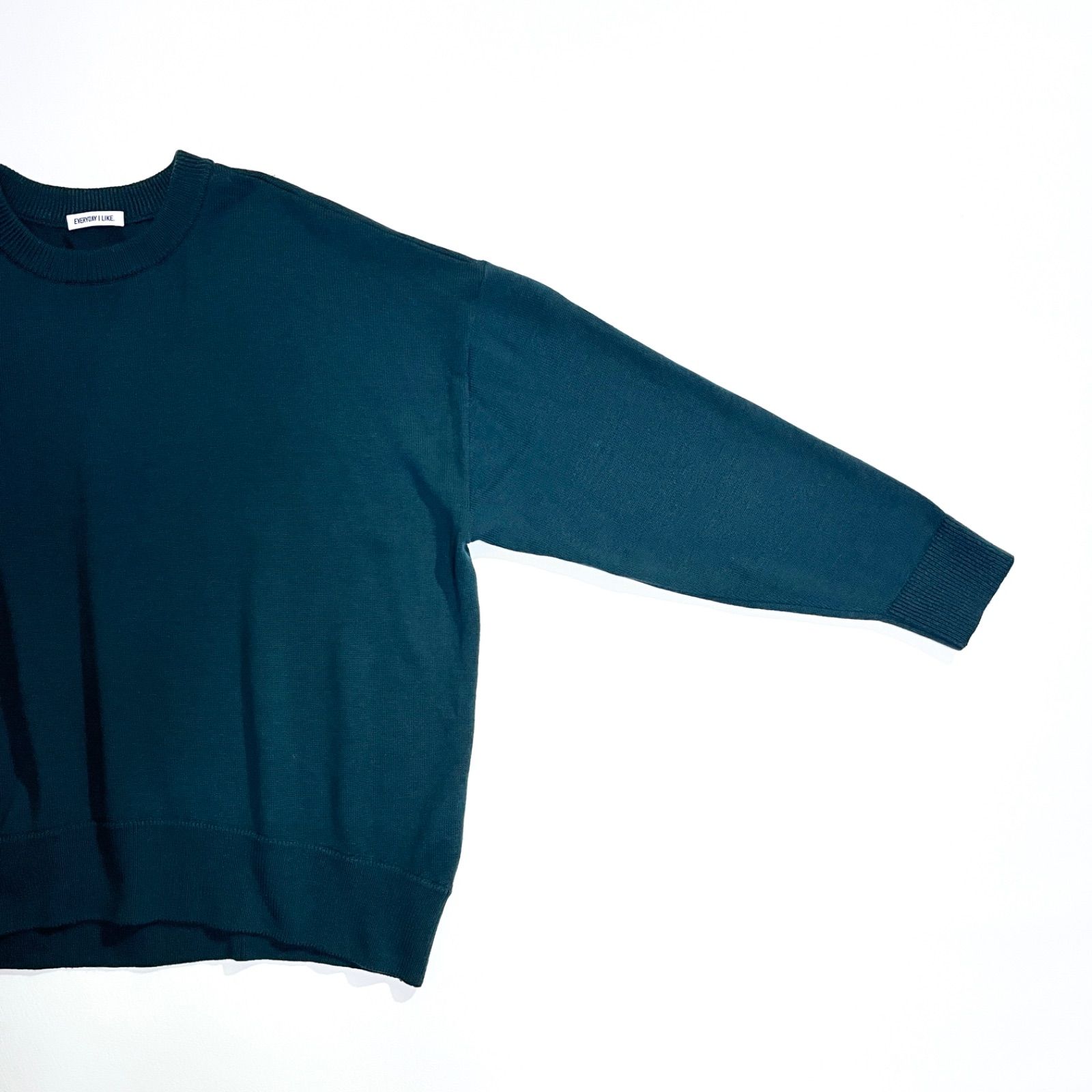 cg67 EVERYDAY I LIKE. ベーシック ニット クルーネック ウール ニット