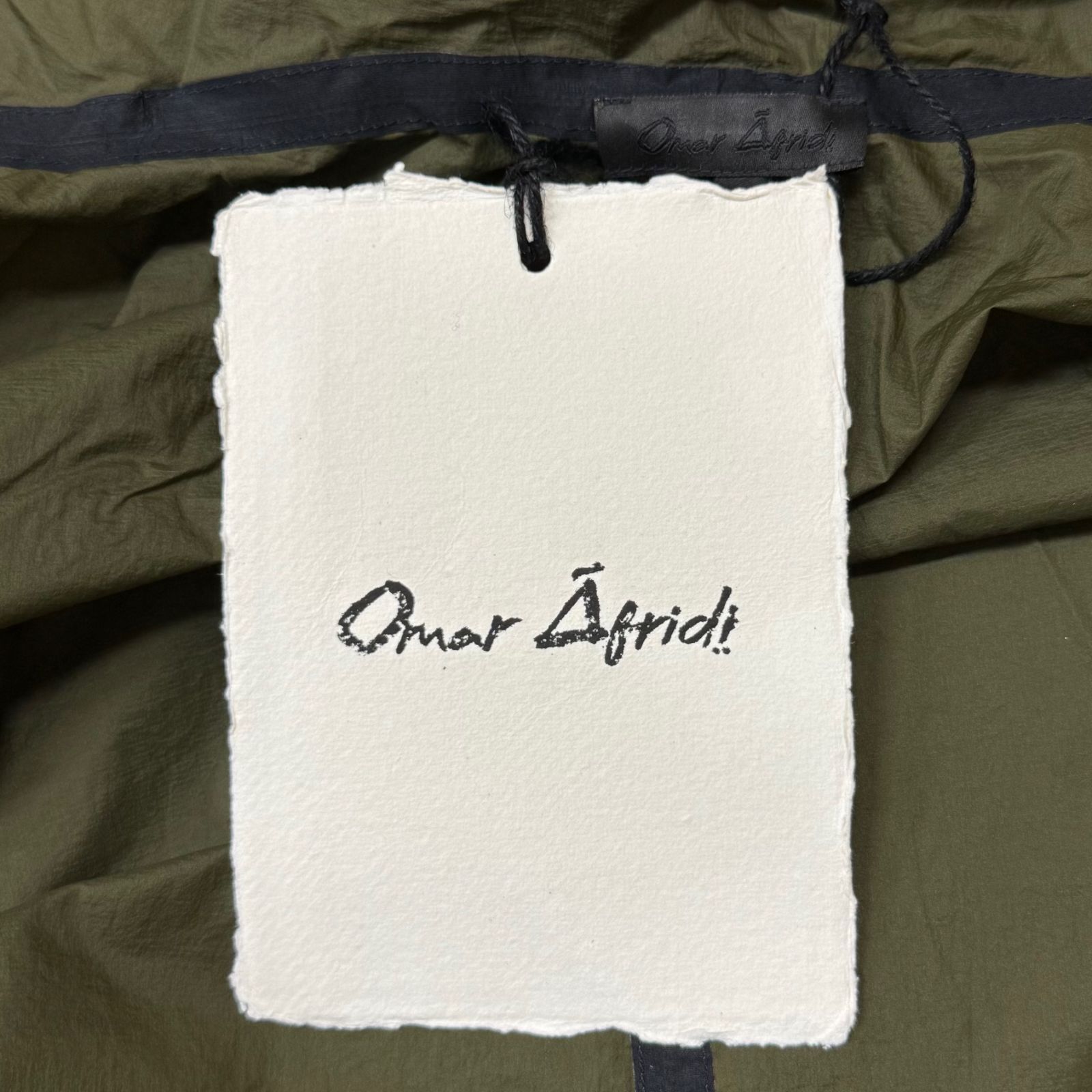 未使用品 Omar Afridi 24AW ERUPT PARKA イラプトパーカー