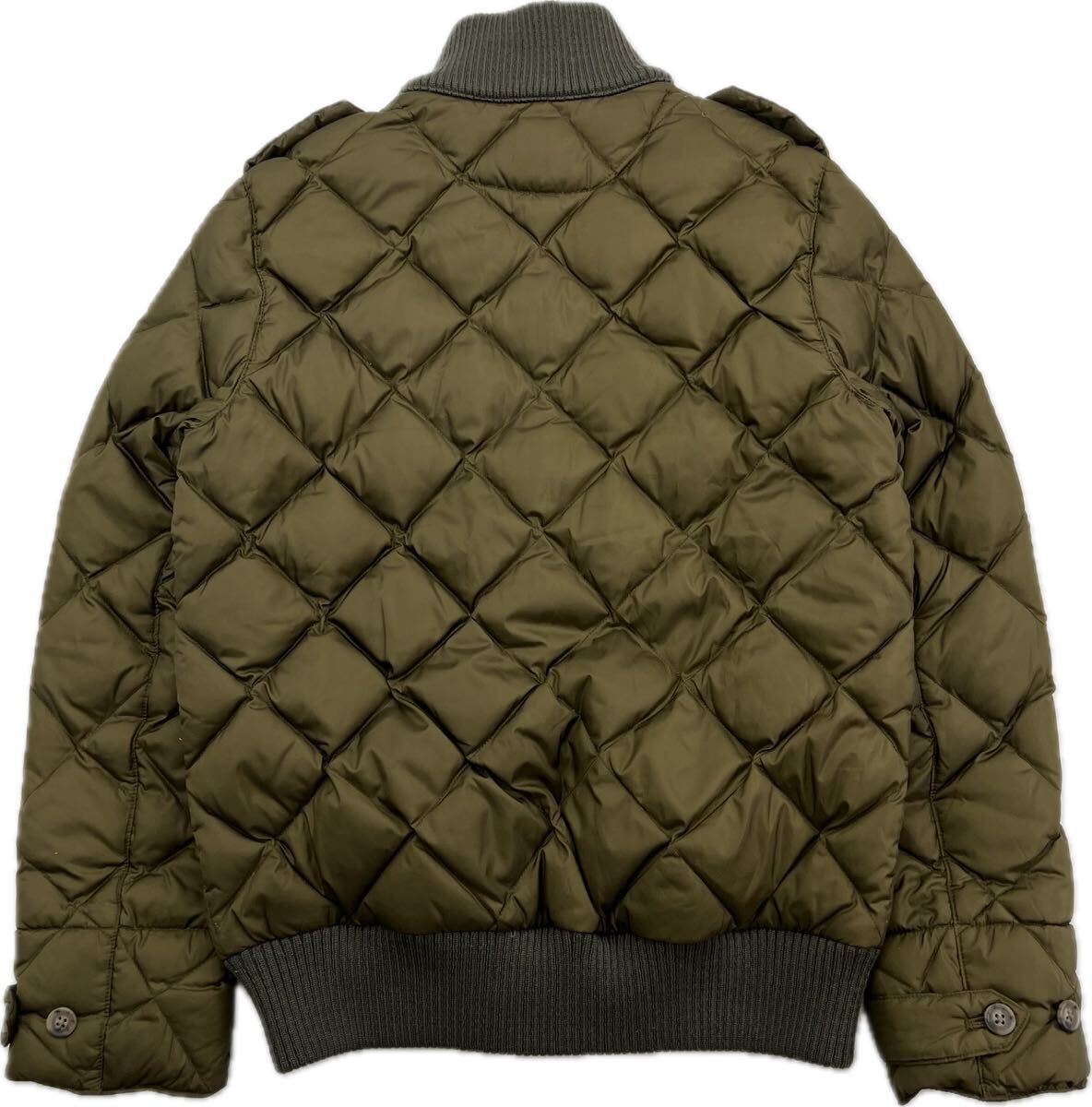 【最短翌日配送】 RALPH LAUREN デザイン◎ キルティング ダウンジャケット ブルゾン ブラウン レディース 9 秋冬 大人カジュアル ラルフローレン BA271 際立った