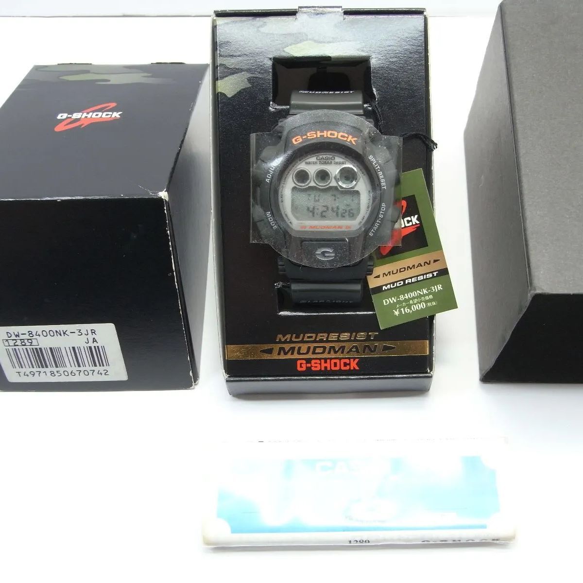 希少未使用品 未稼働 CASIO G-SHOCK DW-8400NK-3JR