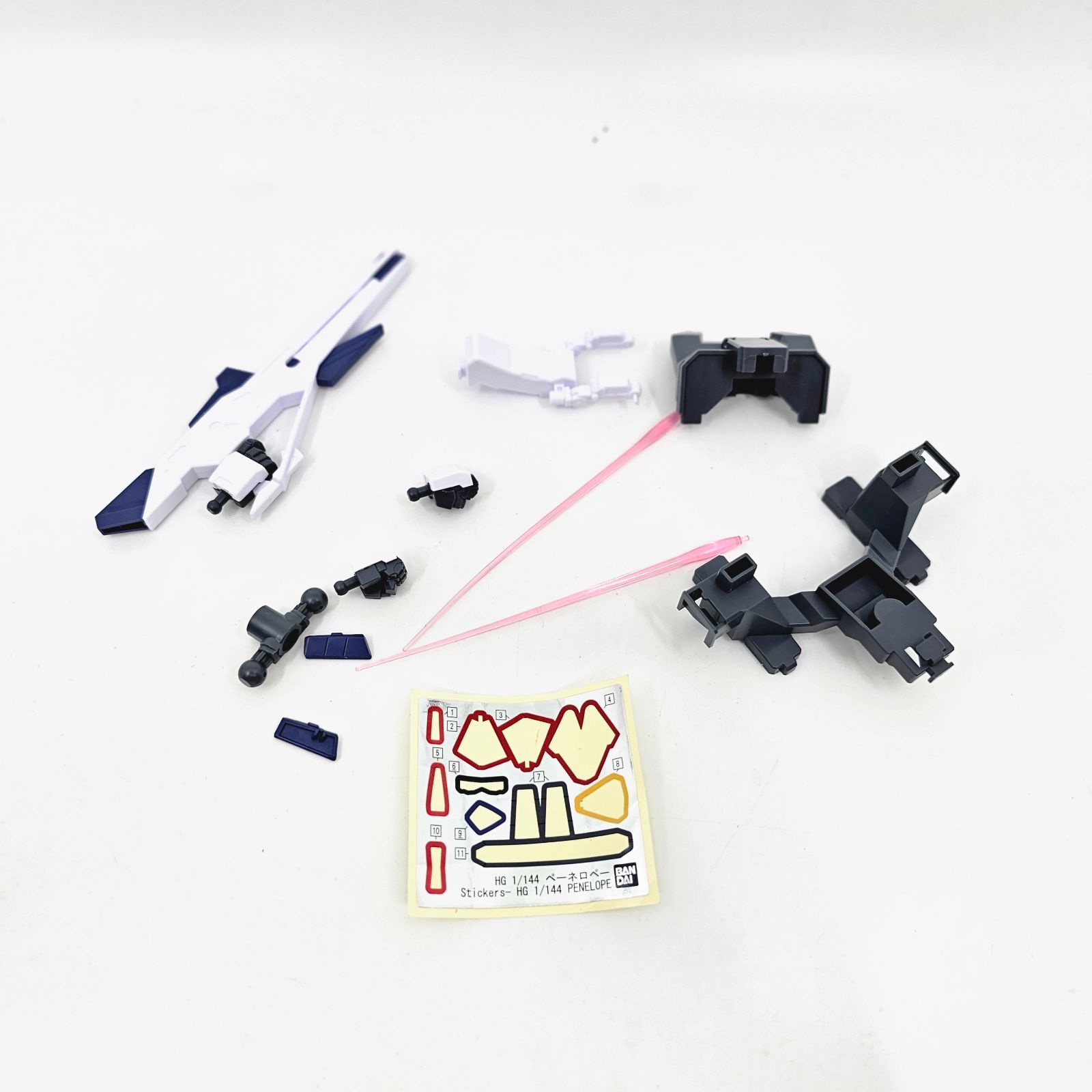HGUC 1/144 ペーネロペー&クシーガンダムセット　素組み完成品　ジャンク HG クスィーガンダム ペーネロペー 閃光のハサウェイセット