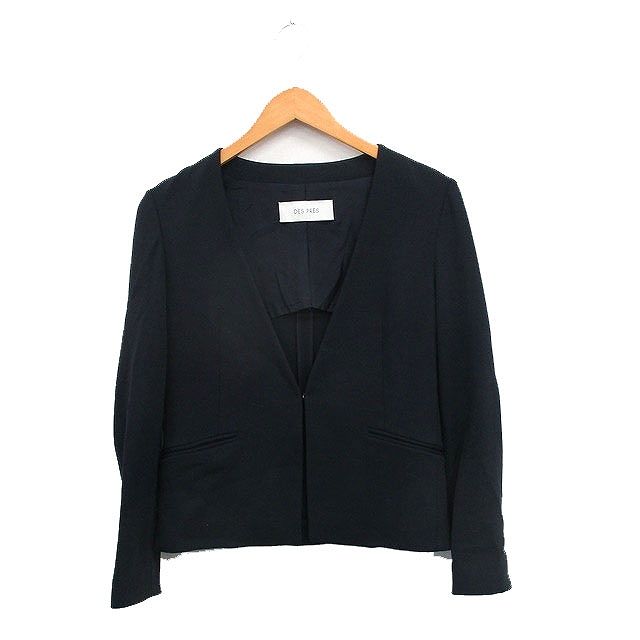 定価5万円　美品♪ トゥモローランド デプレ　ノーカラージャケット デプレ DES PRES トゥモローランド ノーカラージャケット
