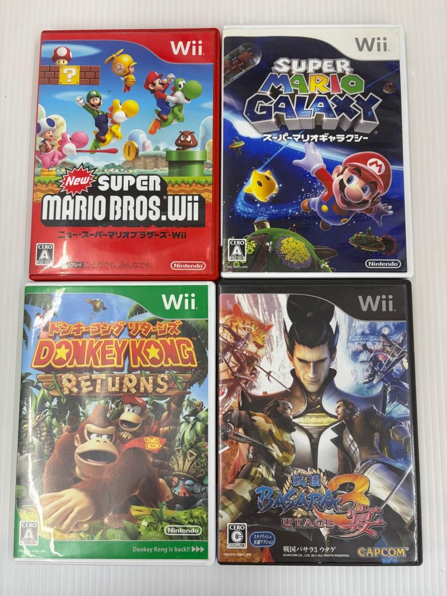 任天堂 Wii ジャンク品 ジャンク】Nintendo 任天堂 wii本体・ソフト11本 アクセサリー