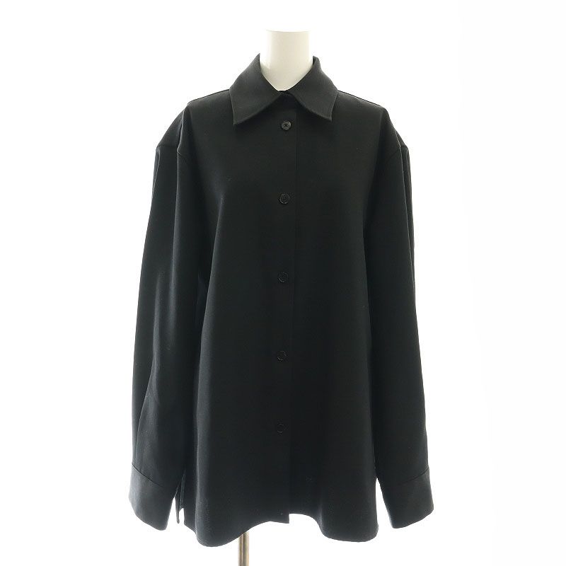 ジルサンダー JIL SANDER 24SS CAMICIA ウールギャバジンシャツ 長袖 
