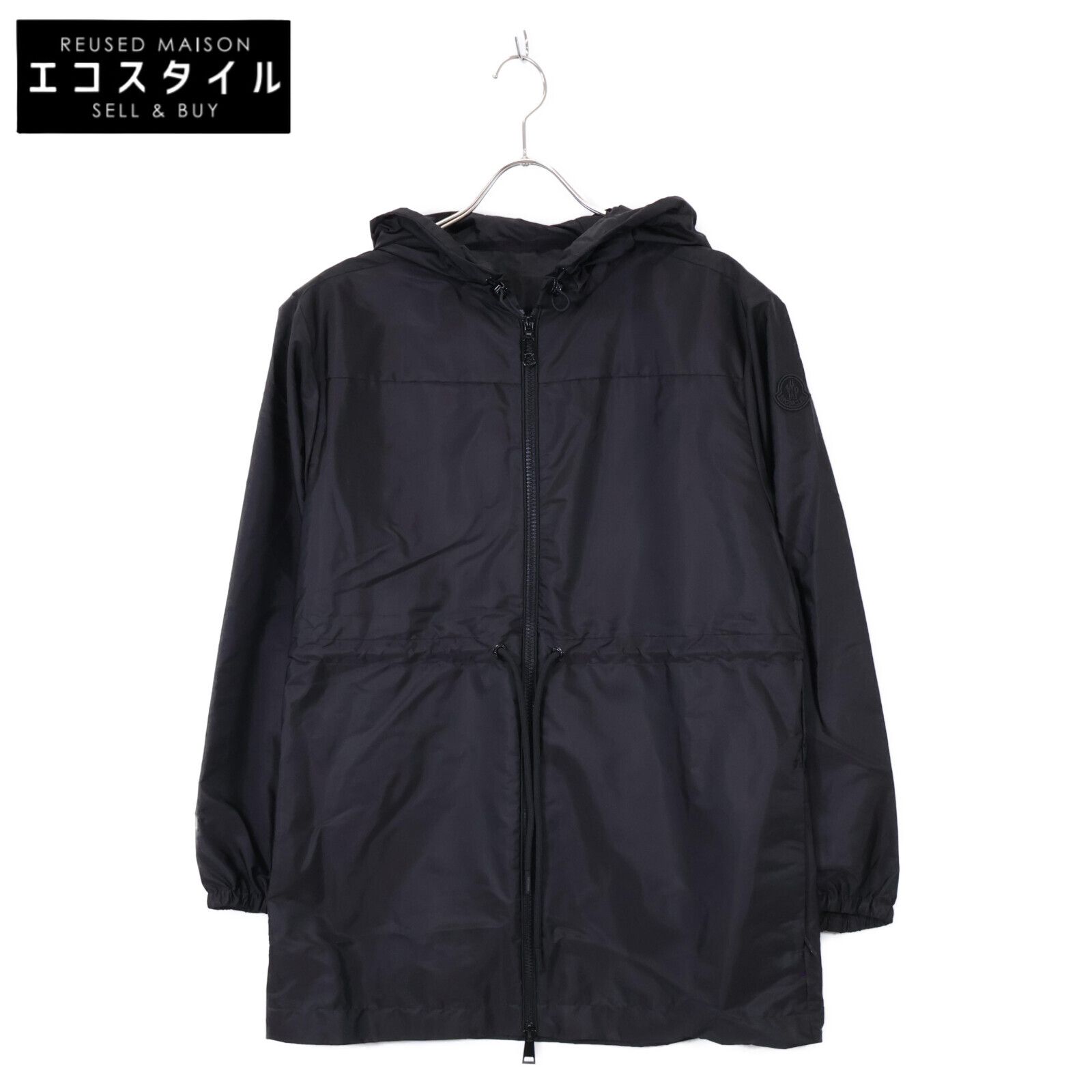 MONCLER　フーディナイロンコート　FILIRA　ブラック MONCLER フーディナイロンコート FILIRA ブラック
