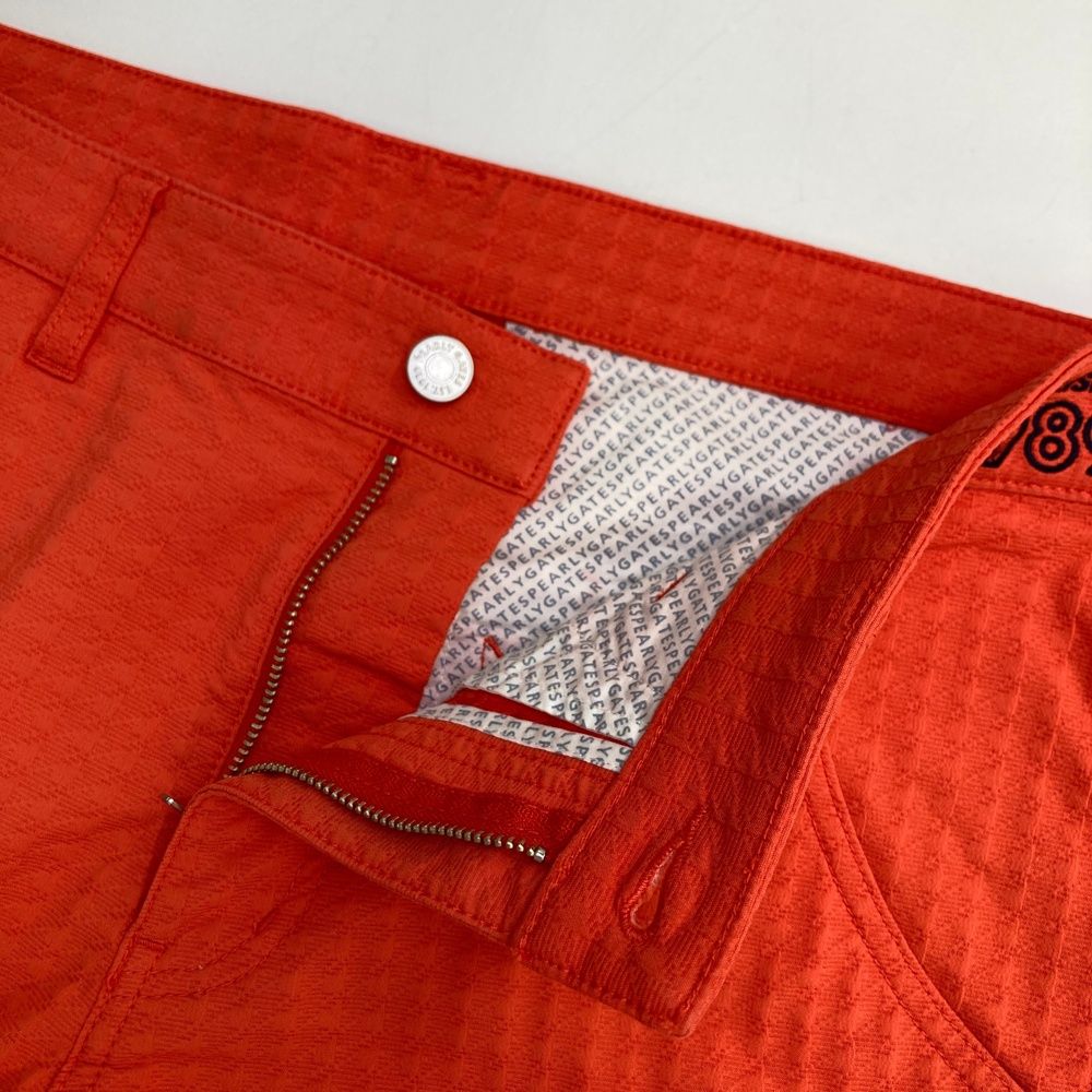 サイズ：5 PEARLY GATES パーリーゲイツ ストレッチパンツ 千鳥格子柄