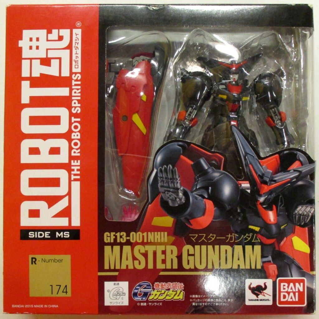 バンダイ ROBOT魂u003cSIDE MSu003e 機動武闘伝Gガンダム マスターガンダム 174