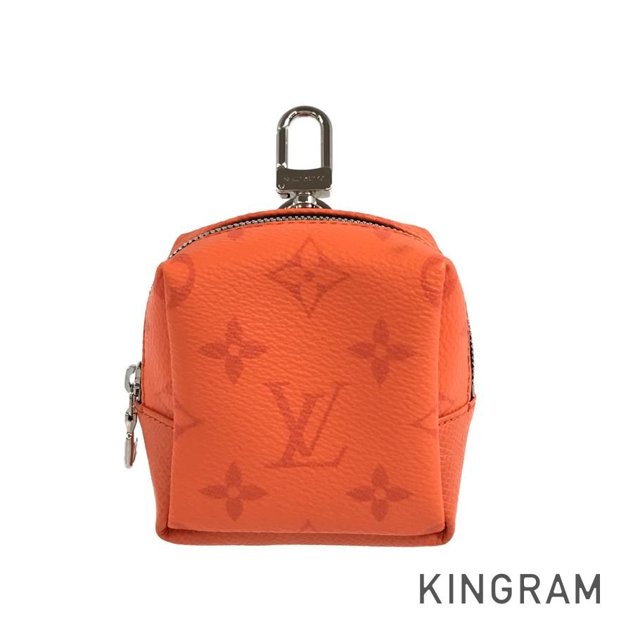 ルイ・ヴィトン LOUIS VUITTON タイガラマ ポルトクレ ポーチ M69308 オレンジ PVC キーホルダー・キーケース fhb【中古】