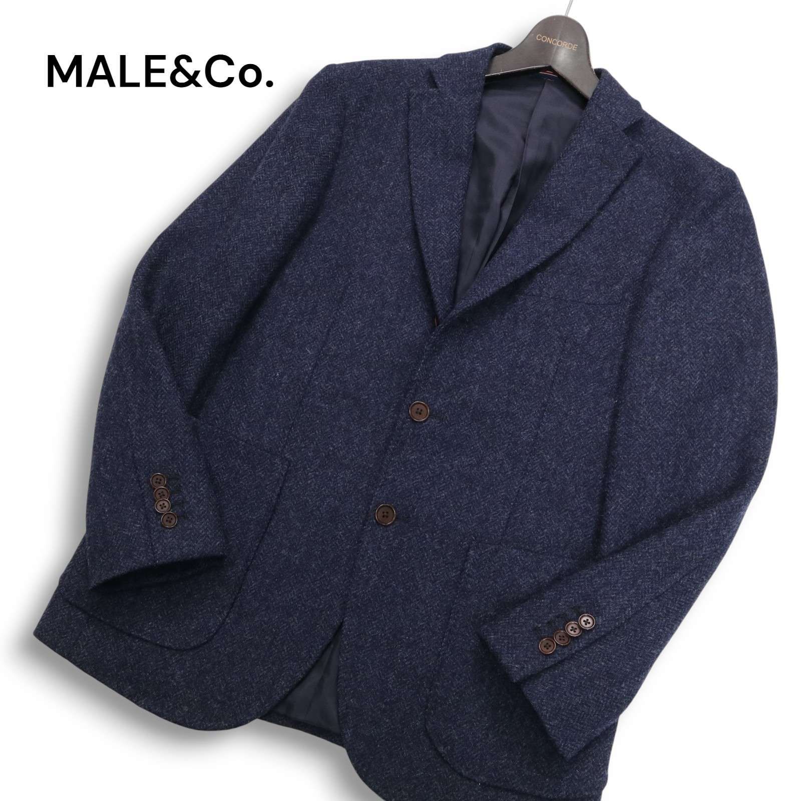 MALE&Co. タカキュー 秋冬 英国 MOON生地☆ ヘリンボーン ウール 
