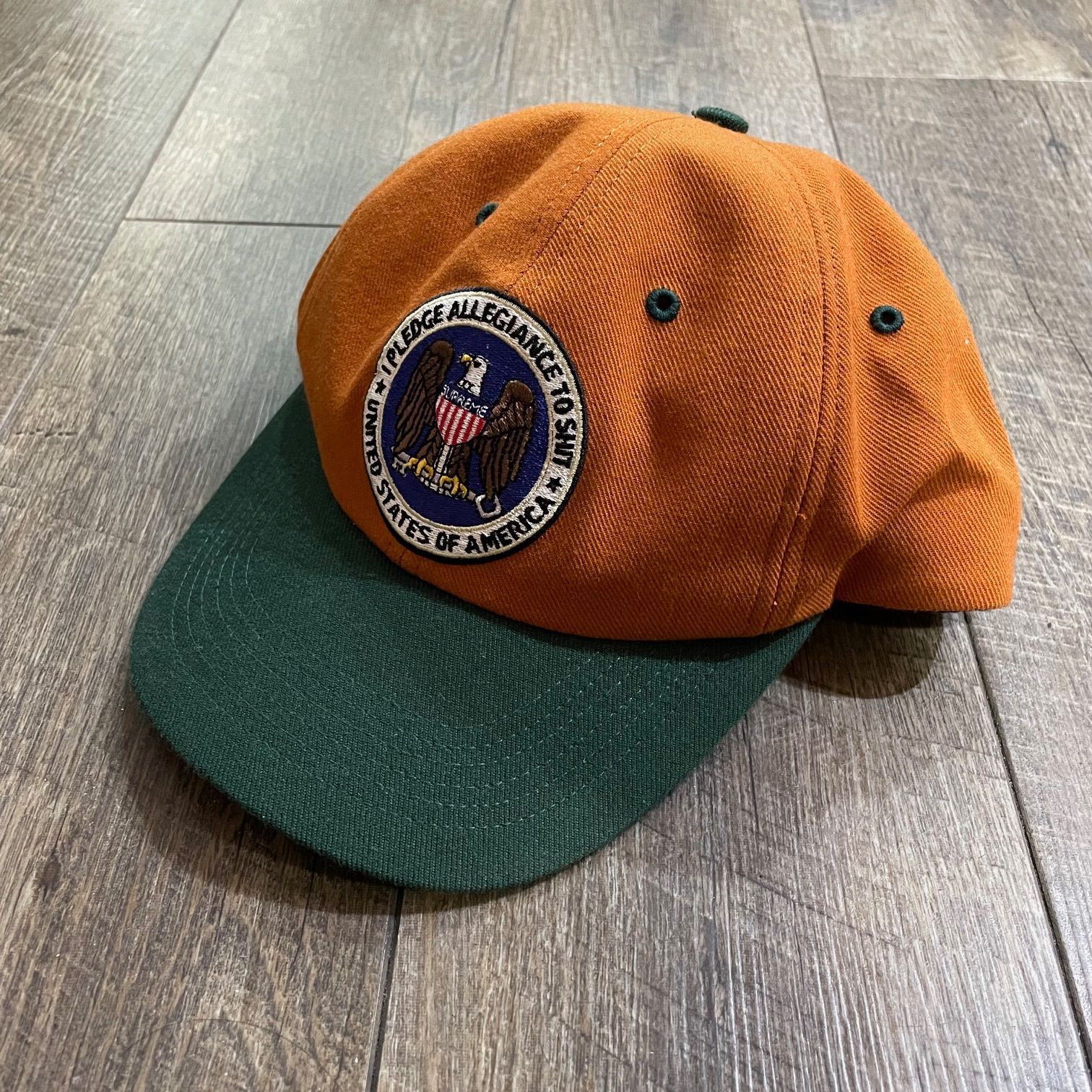 SUPREME Pledge Allegiance 6-Panel 6パネルキャップ 帽子 