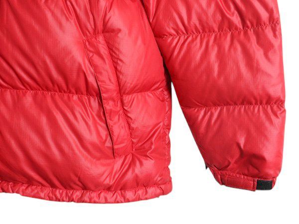 お得なクーポン配布中!】 90s ノースフェイス ヌプシ ダウン ジャケット メンズ XL The North face NUPTSE オールド  ナイロン 700フィル ブルゾン 赤 黒 ツートーン - メルカリ