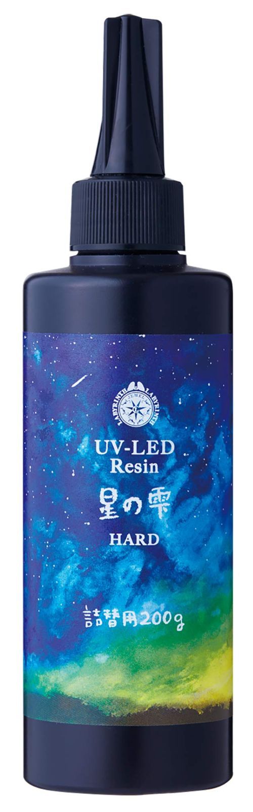【在庫処分】日本製 透明 200g ハードタイプ 403241 星の雫 UV-LEDレジン 大容量 レジン液 パジコ