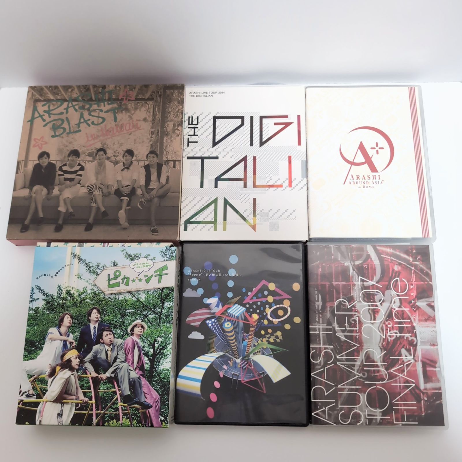 嵐 LIVE DVD集&嵐シングルCD 計14品