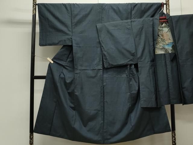 平和屋着物●男性 本場大島紬 アンサンブル 100亀甲 総詰め 正絹 CAAS0281th