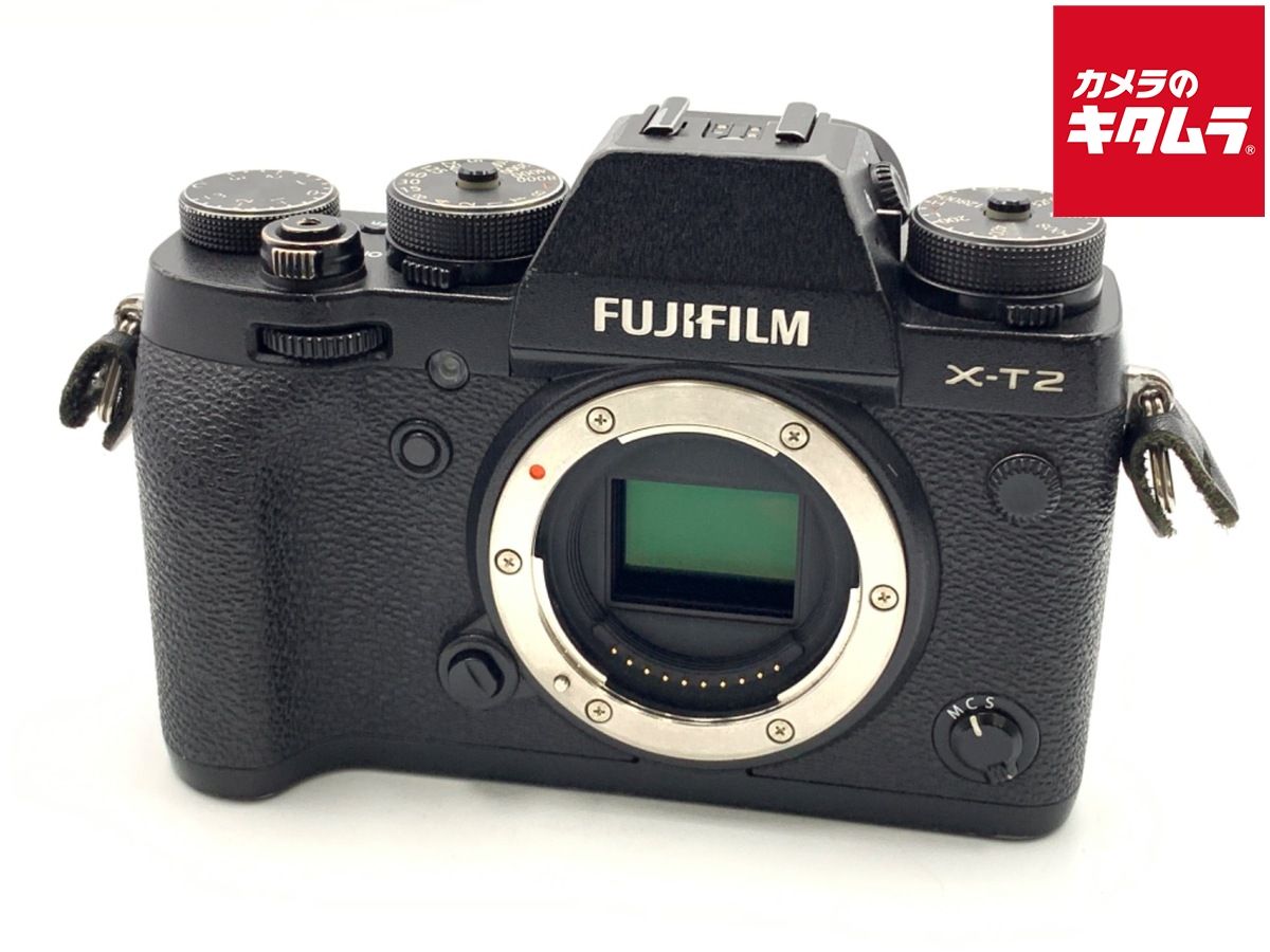 【良品】富士フィルム FUJIFILM X-T2 ブラックボディ 中古(フジフイルム) FUJIFILM X-T2 ボデイ ブラック 美品Fujifilm