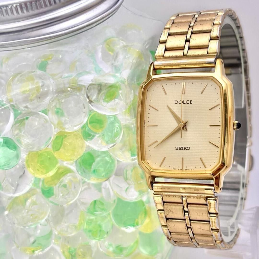新品電池】 SEIKO セイコー DOLCE ドルチェ メンズ 腕時計