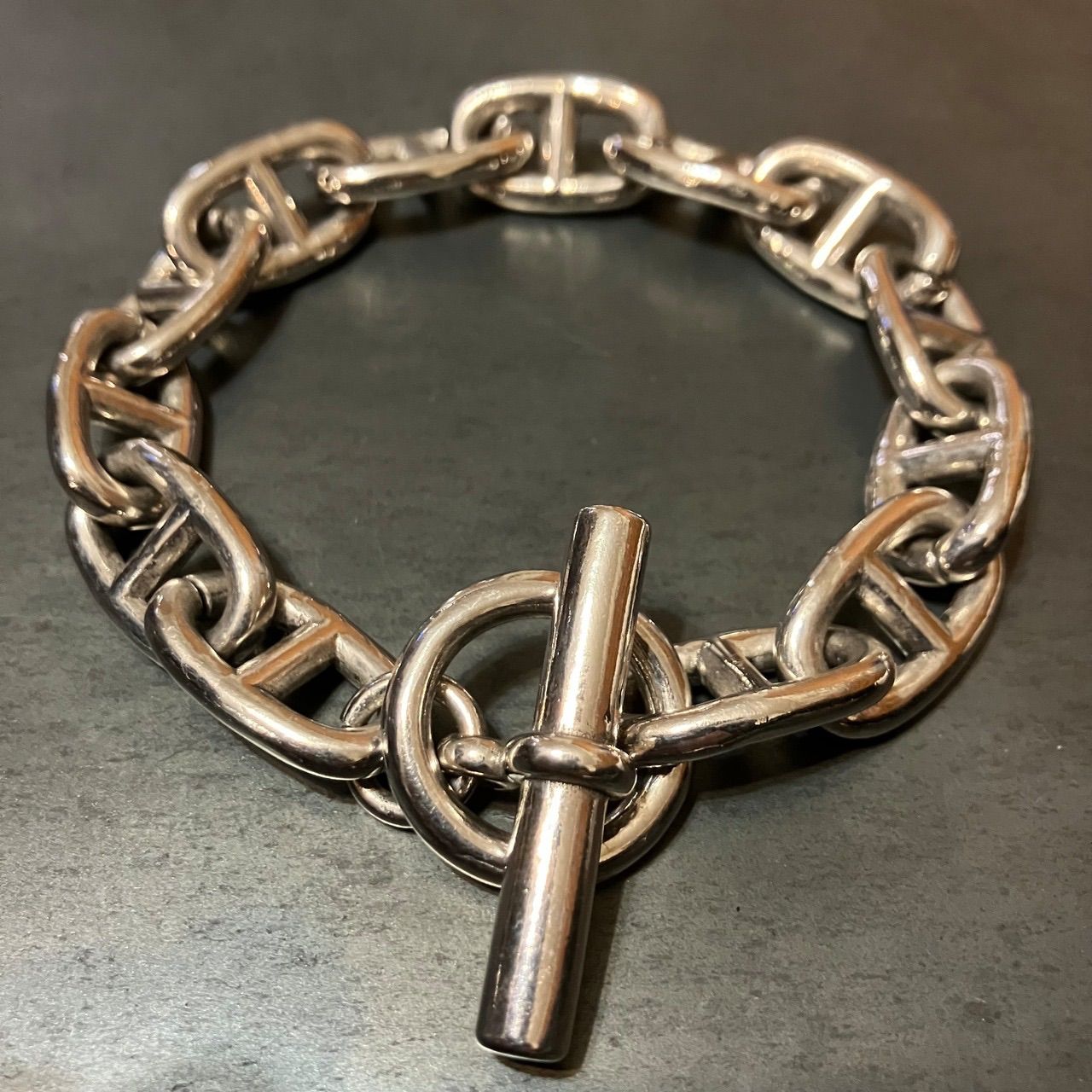 SILVER925 ANCHOR DESIGN BIG BRACELET/シルバー/ブレスレット