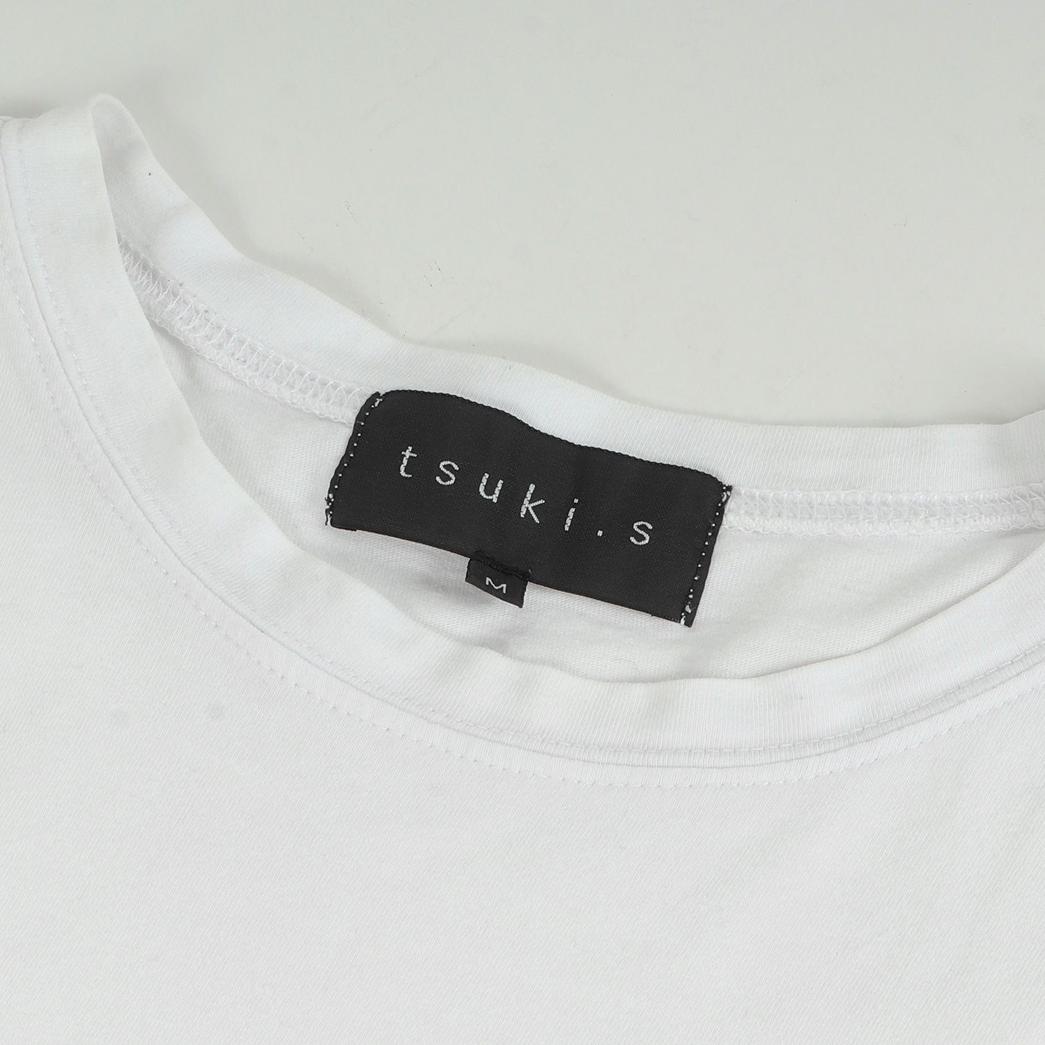 tsuki.s ツキドットエス Tシャツ コットン 度詰め 天竺 クルーネック 