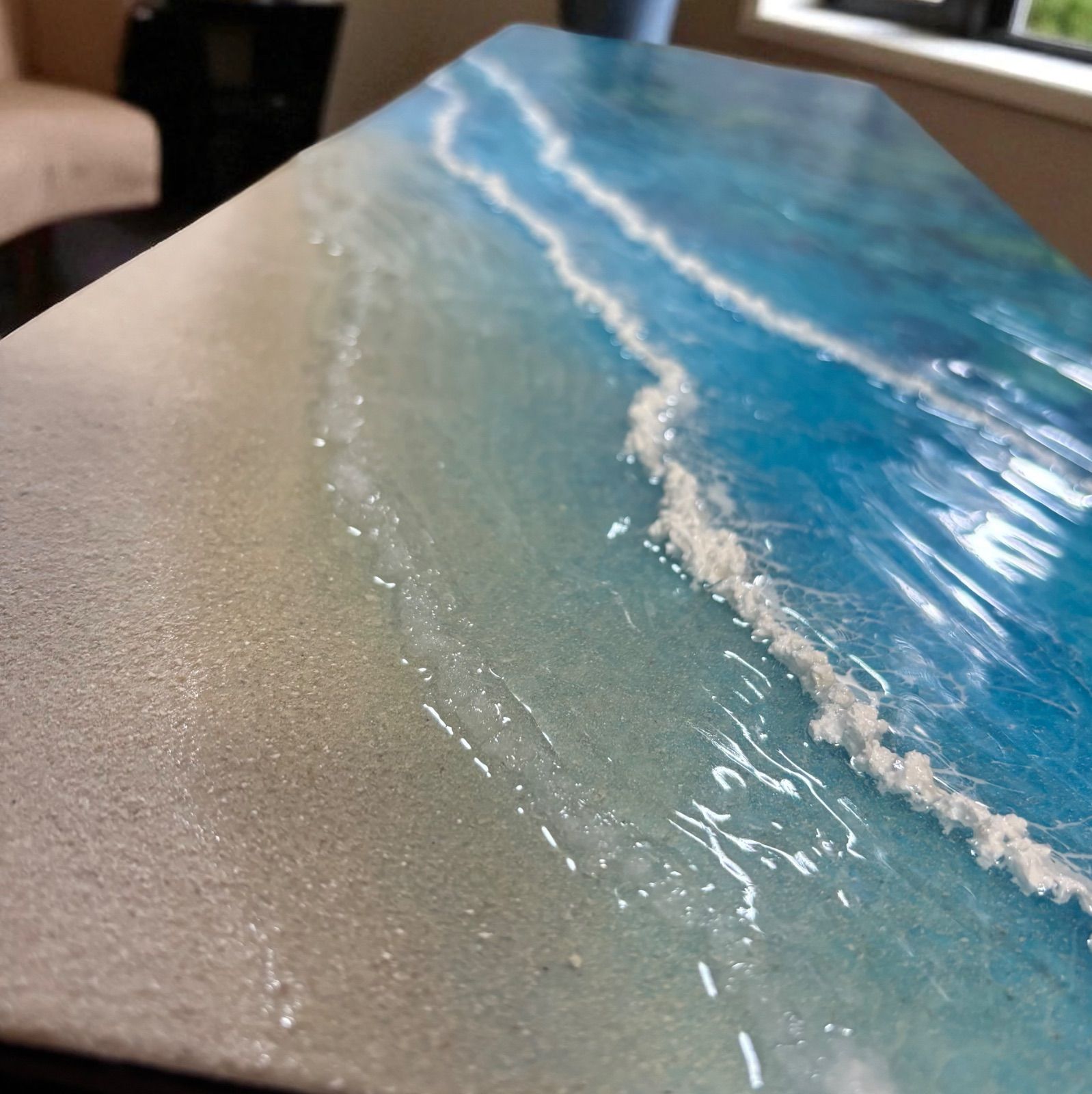 ひなたオーシャンアート　ハートの海　波アート ひなた様専用オーシャンアート ハートの海 波アート - メルカリ
