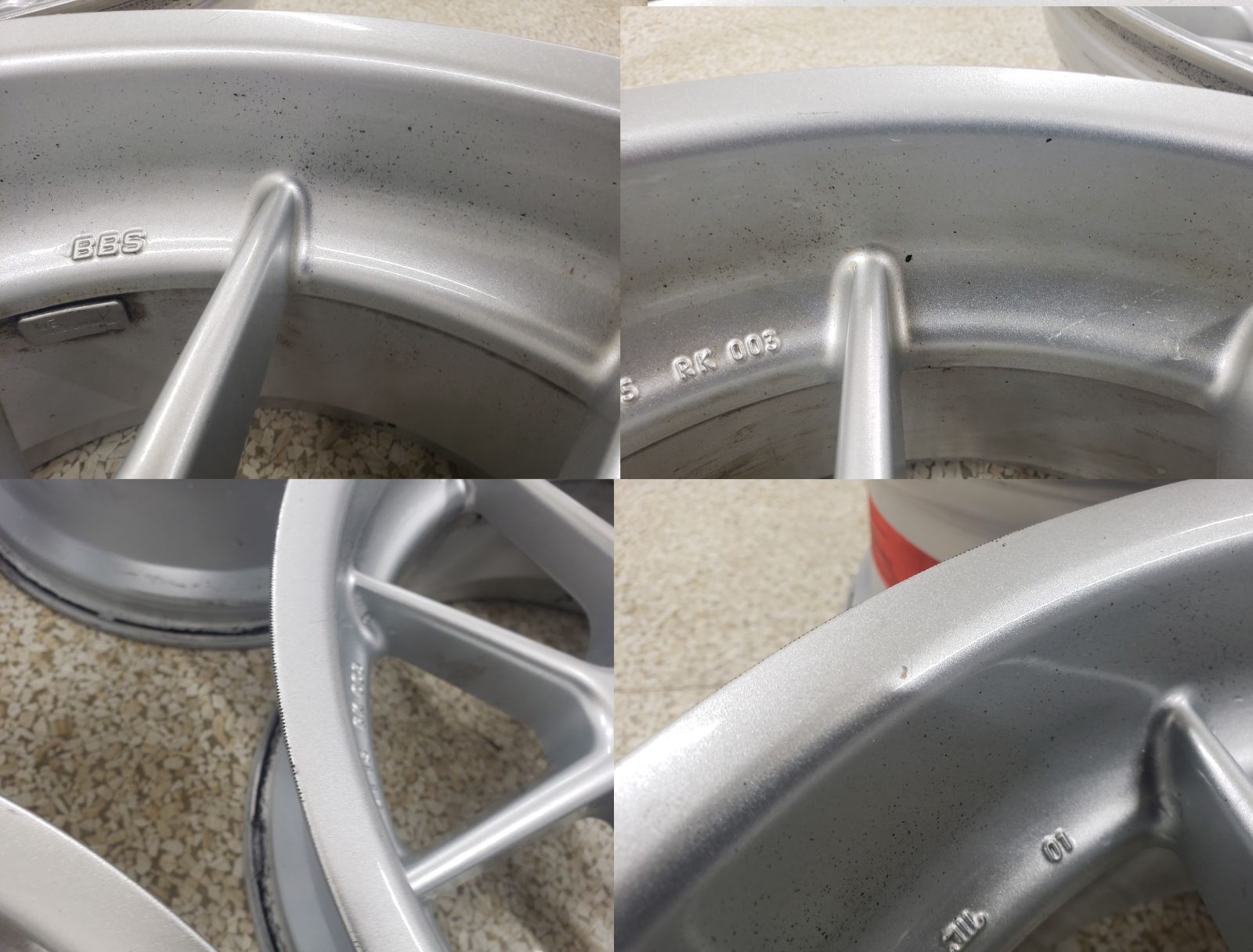 ◎超希少 傷少美品当時物旧車 BBS RK003 17in 8.5J +15 PCD120/5H BMW 