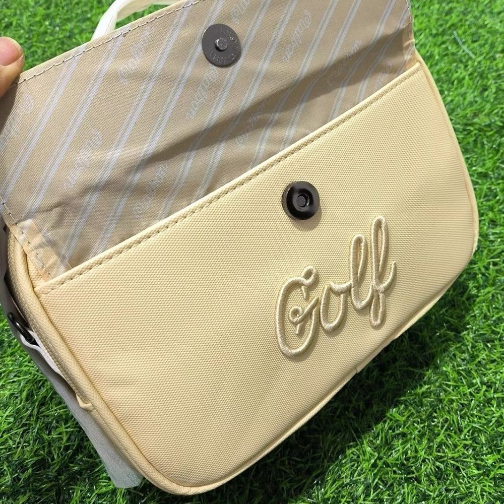 Malbon Golf ゴルフバッグ ハンドバッグ ゴルフポーチ 人気 BLUE スポーツ Malbon Golf ゴルフバッグ ハンドバッグ ゴルフ