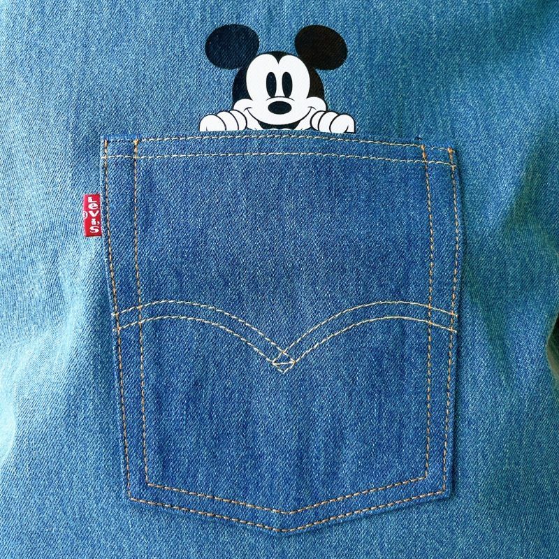 Levi's mickey mouse denim tote』リーバイス ミッキーマウス