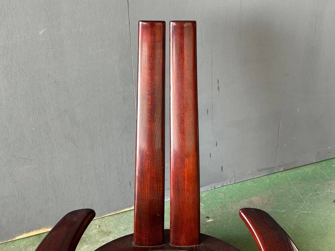 希少 南部箪笥 ローアームチェア アームチェア 座椅子 高級家具 IN