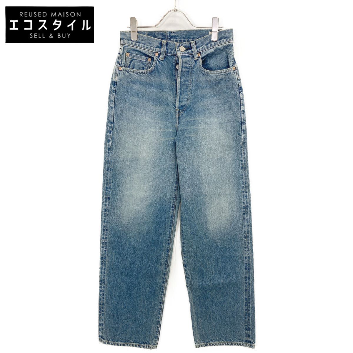 blurhms ブラームス bROOTS24S8 USDｲﾝﾃﾞｨｺﾞ ﾌﾞﾙｰ 13.5oz Denim Pants Narrow O