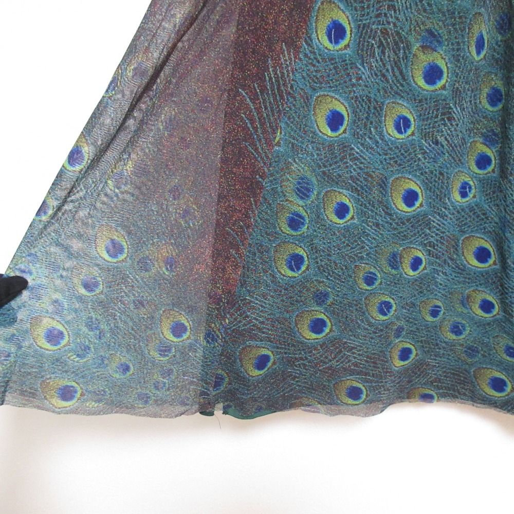 VIVIENNE TAM 孔雀 仏像 スカート 未使用タグ付き サイズ0 レア