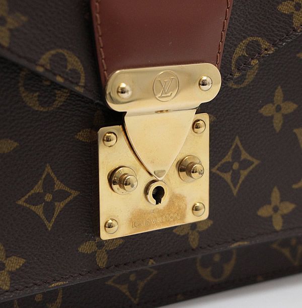 ルイヴィトン LOUIS VUITTON モンソー ハンドバッグ モノグラム M51187