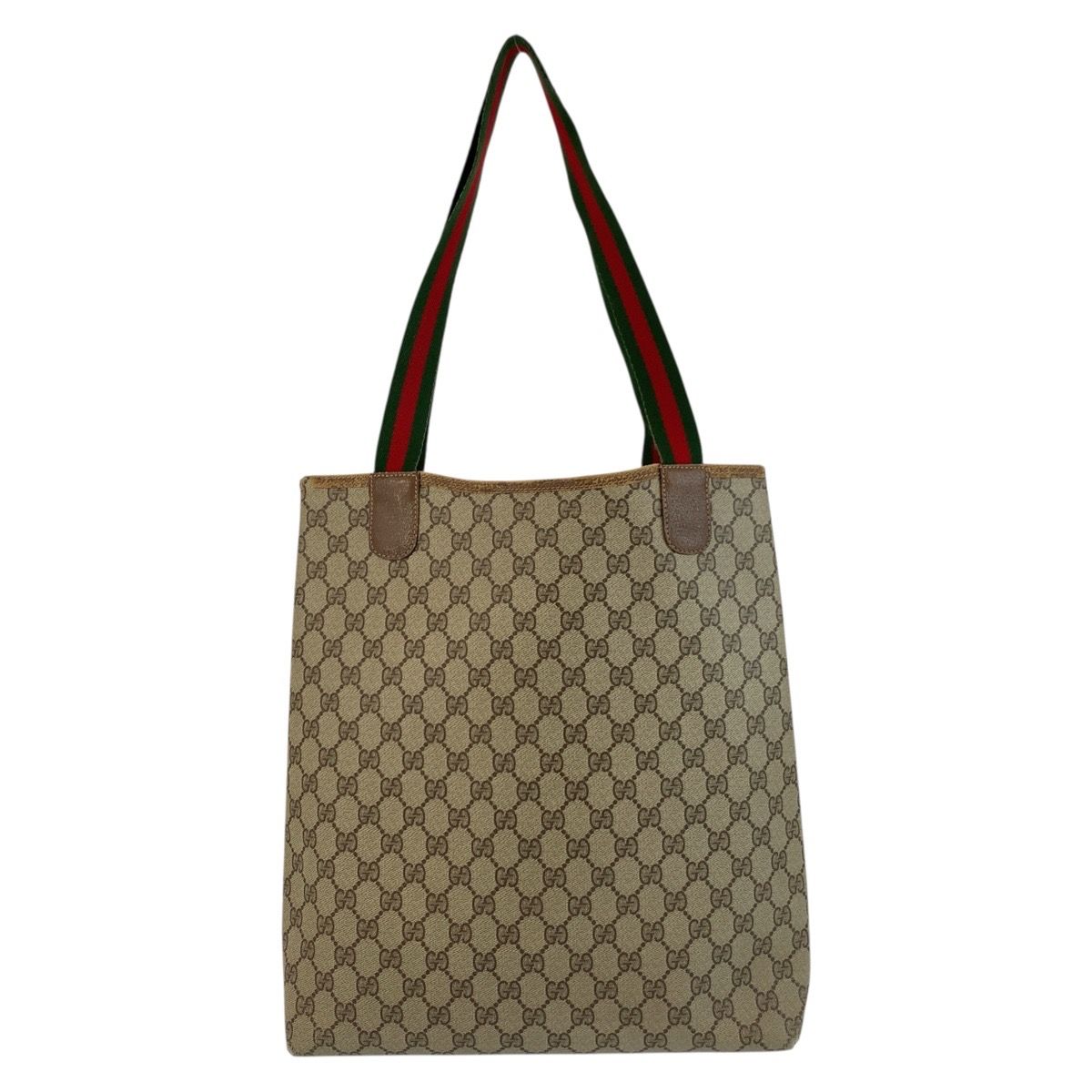美品　トートバッグ ビンテージGUCCI GUCCI】【ヴィンテージ】グッチ『オールドグッチ シェリーライン