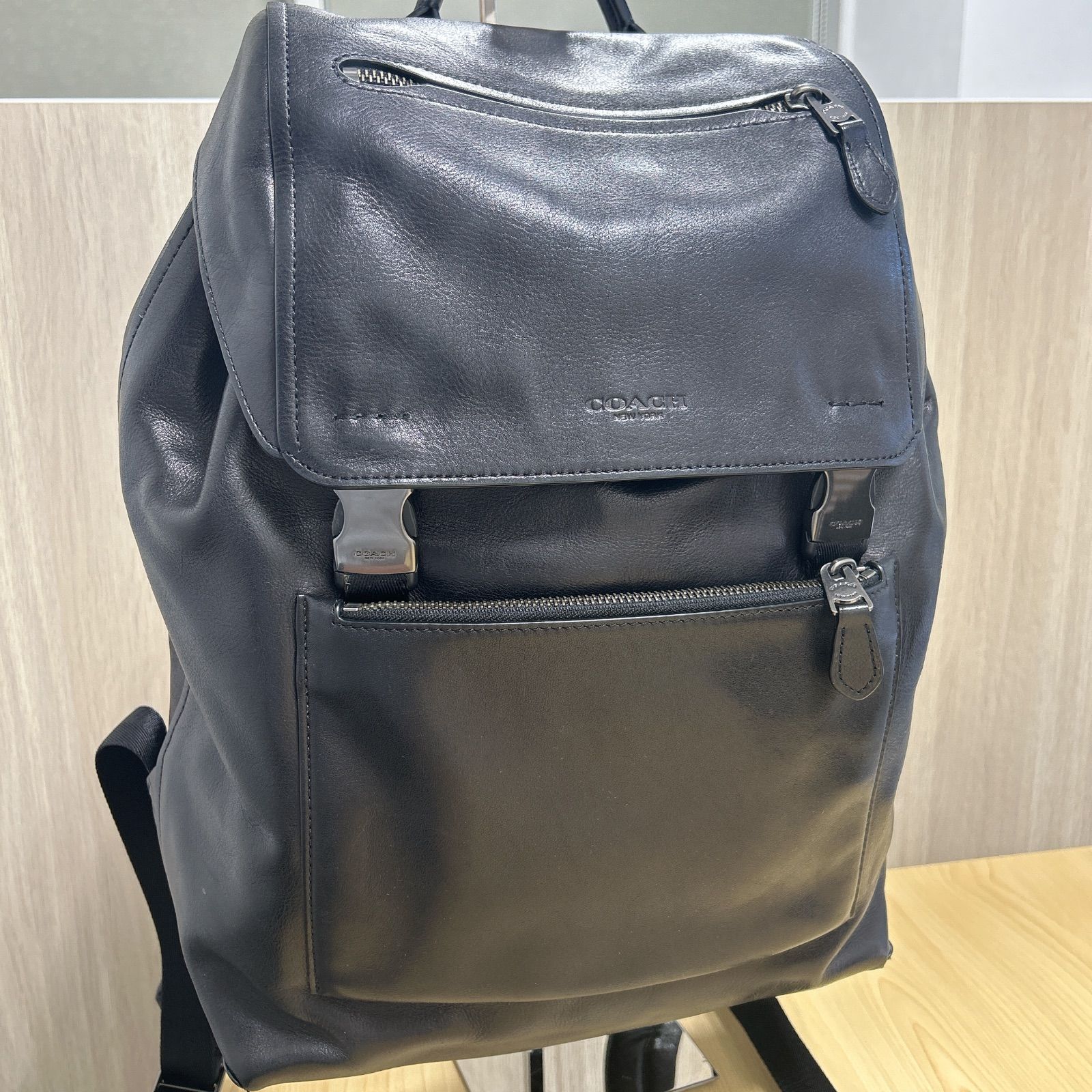 美品　コーチ リュック コーチ COACH CU112 QBBK1127 （ブラック） -ファッション通販