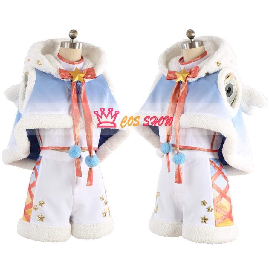 あんさんぶるスターズ! あんスタ 発売記念スカウト Ra bits 真白友也 コスプレ衣装 うさぎ耳付き cosplay 仮装 オーダーメイド製作 イ