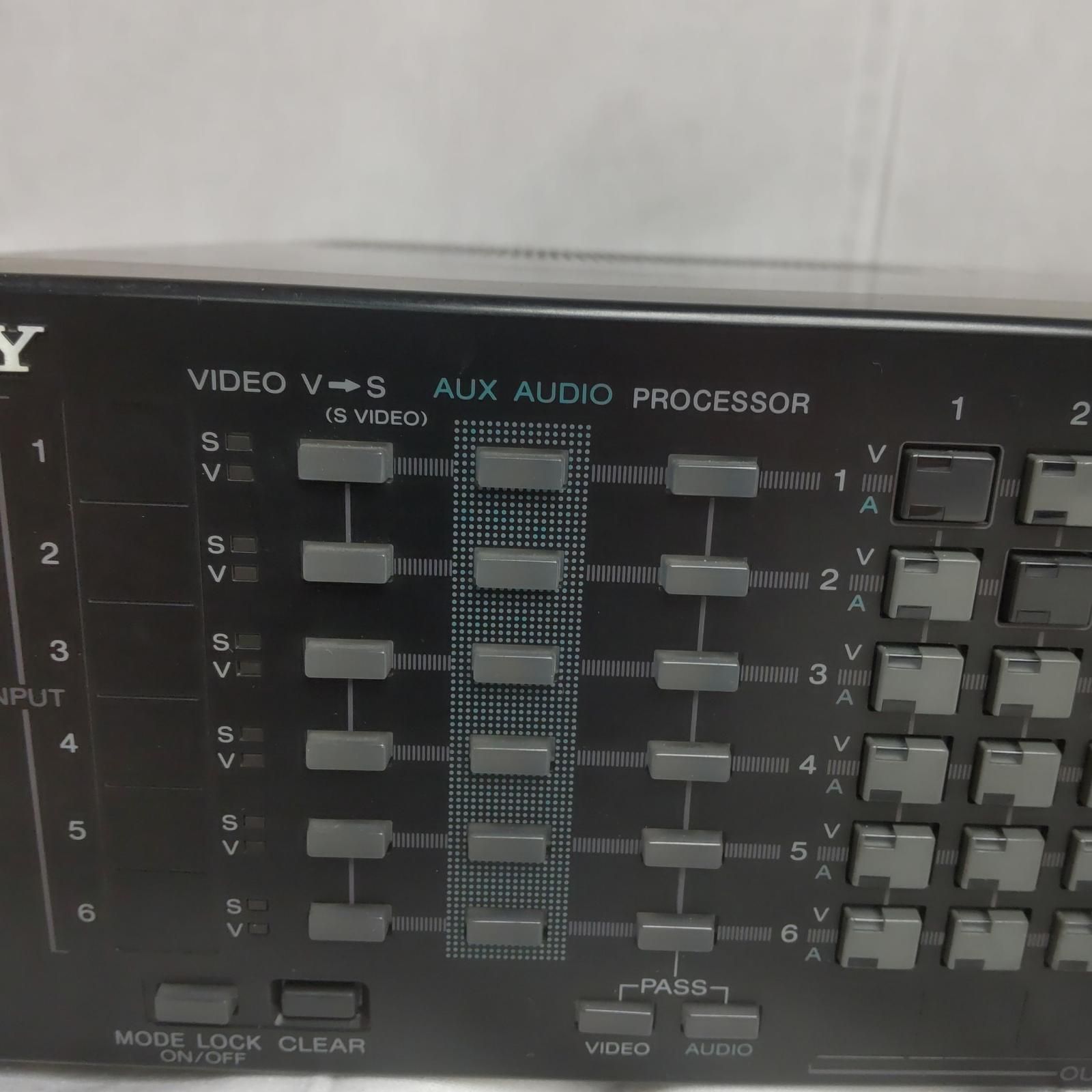 SONY SB-V3000 ソニー フルマトリックスセレクター ビデオ オーディオ 