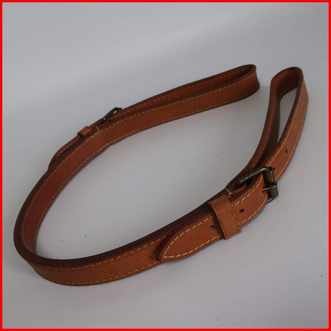 正規品 ヴィトン ショルダーストラップ ヌメ革 レア ヴィンテージ 箱 正規品 ヴィトン Louis Vuitton ショルダーストラップ ヌメ革