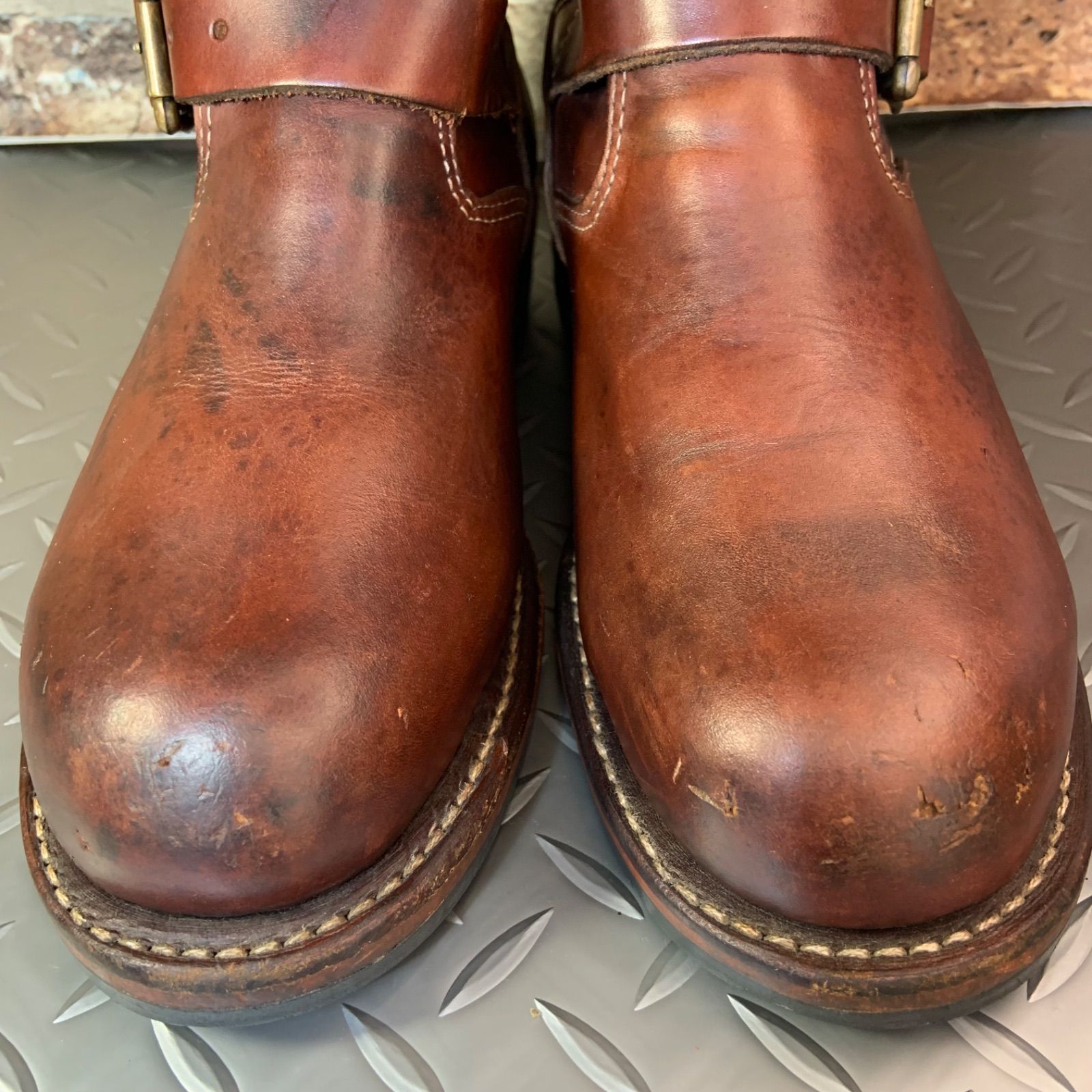 ☆Chippewa 91067 ショートエンジニアブーツ US7E (24J4-91067-7