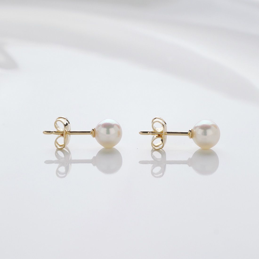 ◇極美品 MIKIMOTO ミキモト パール ピアス K18 イエローゴールド - メルカリ