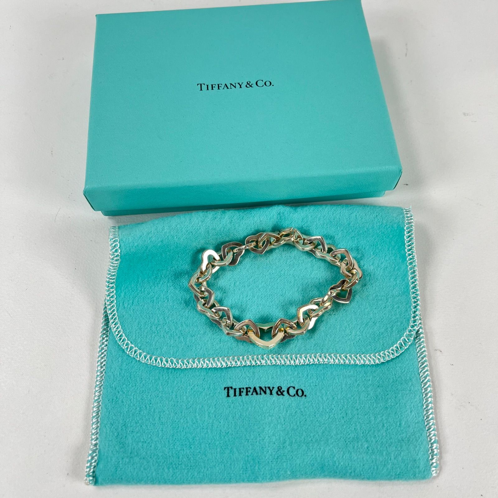 TIFFANY&Co. ティファニー ハートリング ブレスレット シルバー