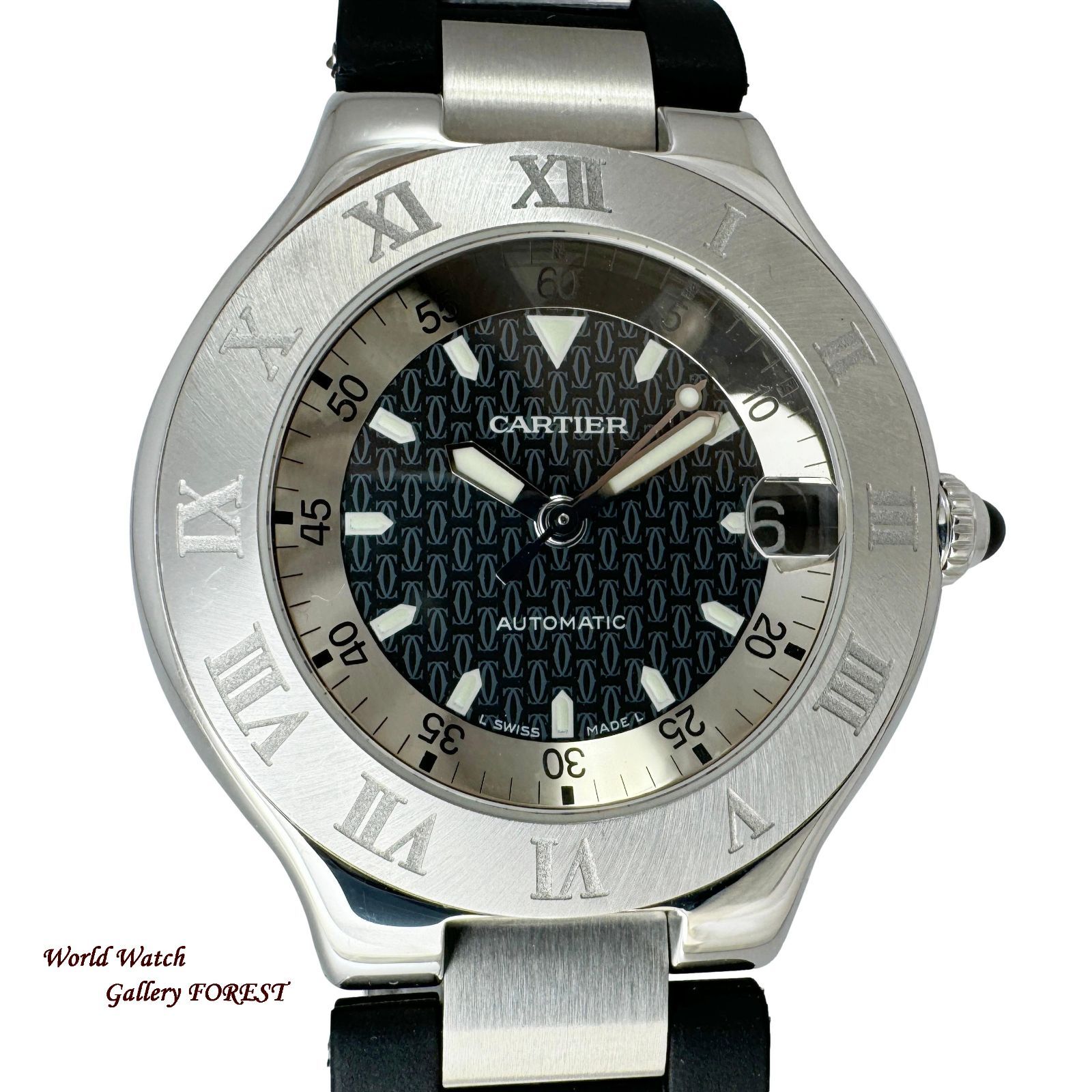 カルティエ Cartier マスト21 オートスカフ W10147U2 腕時計 自動巻き メンズ ボーイズ Aランク