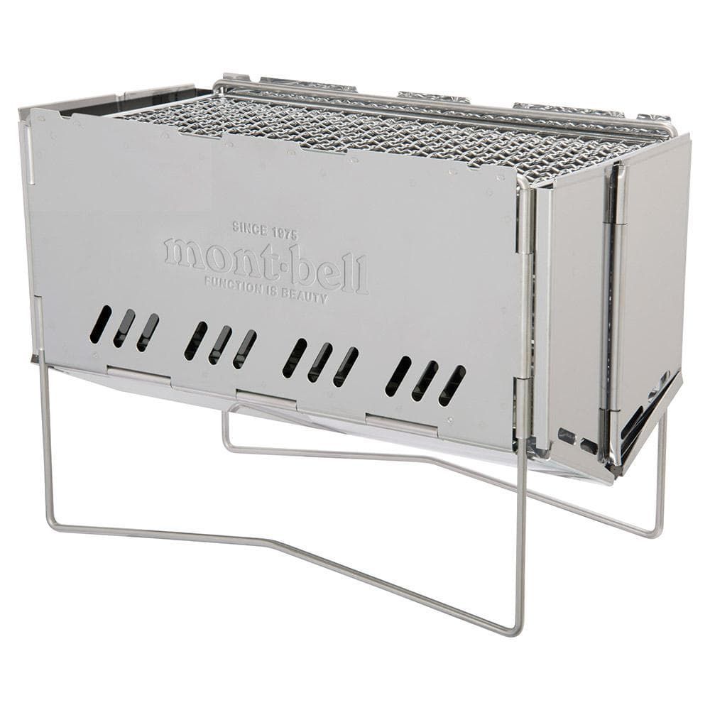 モンベル フォールディング ファイヤーピット 焚き火台 二次燃焼