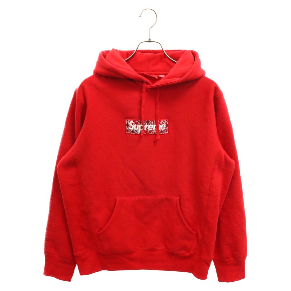 SUPREME (シュプリーム) 19AW Bandana Box Logo Hooded Sweatshirt 