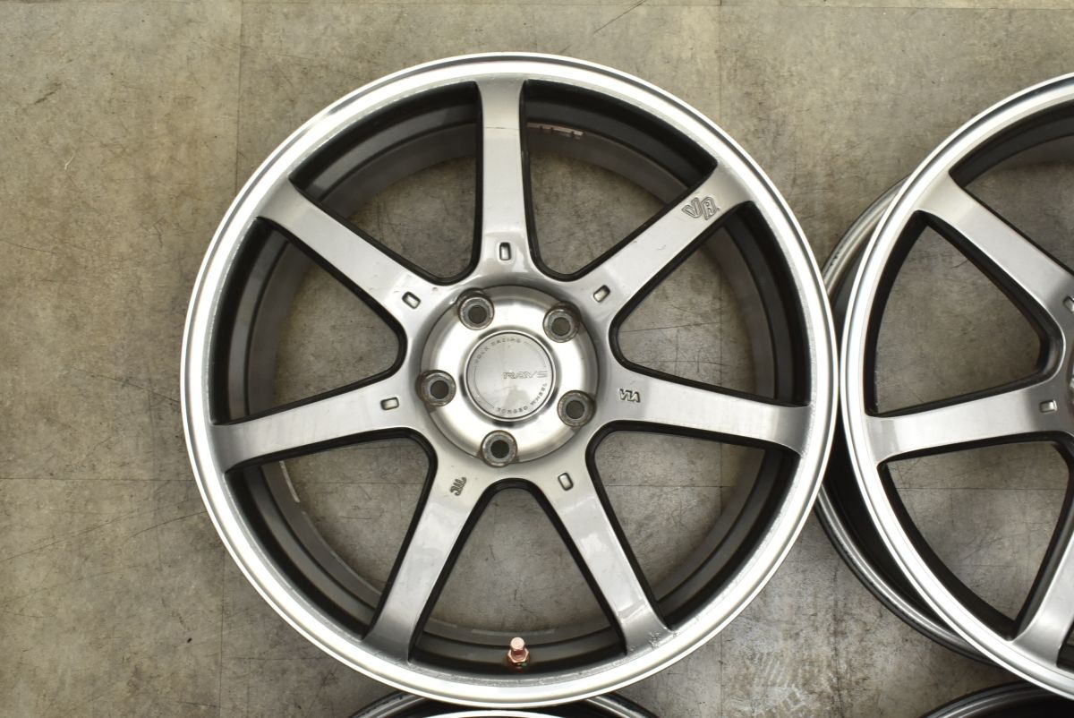 希少品】RAYS ボルクレーシング VR.G7 SC 18in 7.5J +45 PCD114.3