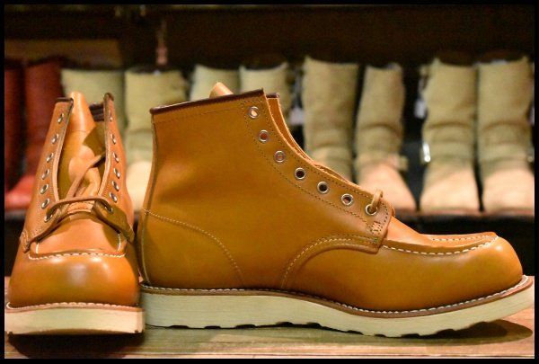 RED WING　9875 9 1/2　箱付美品 廃盤 レッドウィング 9875 箱付 11年 替紐 初期 9 1⁄2 犬タグ