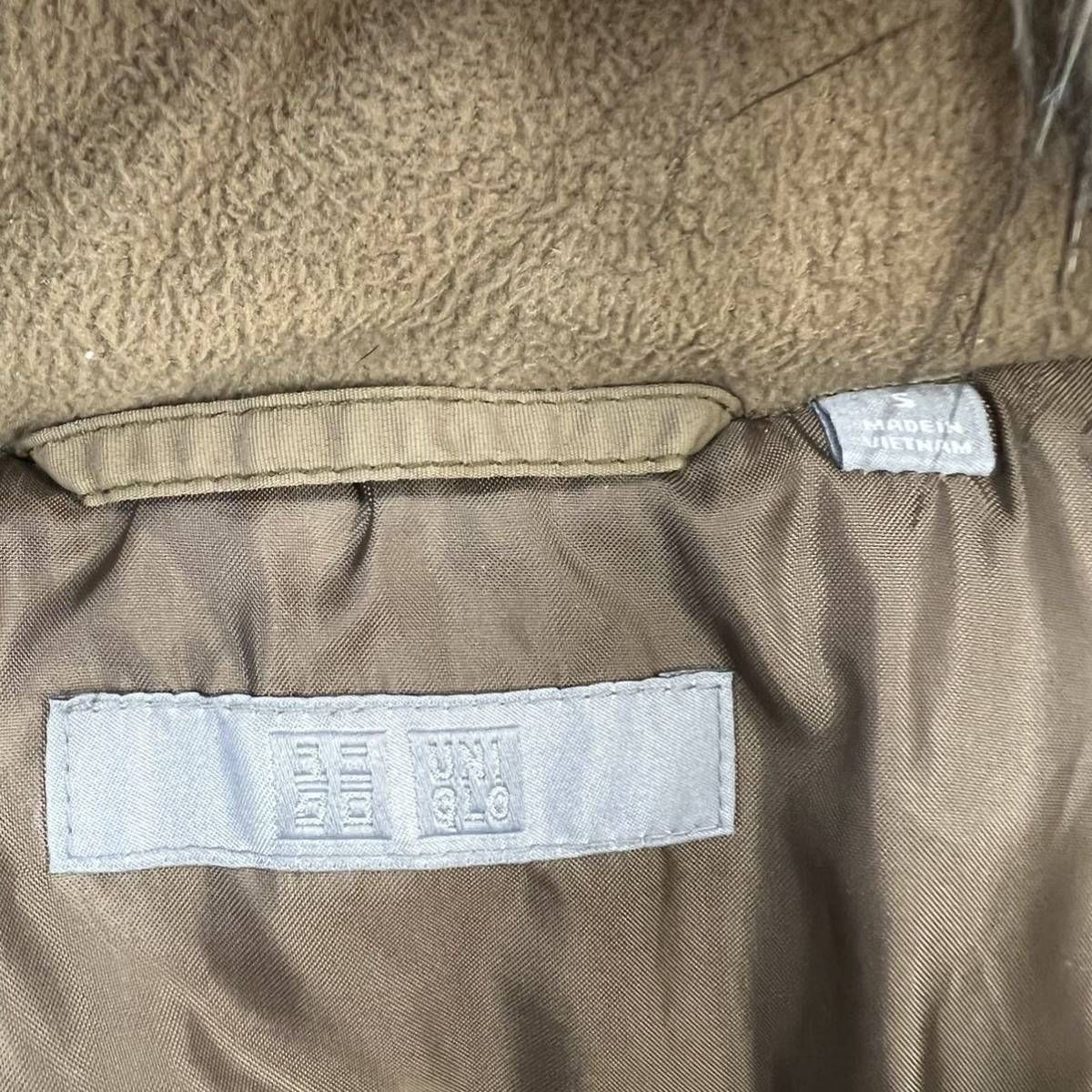 UNIQLO ☆ 防寒性◎ ファーフード◎ ダウンジャケット ダウンパーカー 