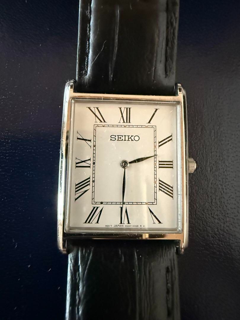 SEIKO SWR049 スクエアデザイン 腕時計 セイコー] SEIKO 腕時計 メンズ