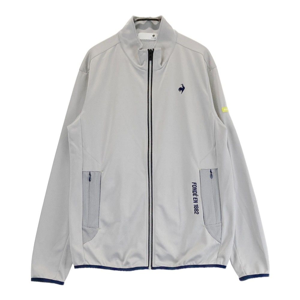 サイズ M LE COQ GOLF ルコックゴルフ 2025年モデル ジップジャケット グレー系 240101421423 ゴルフウェア メンズ ストスト