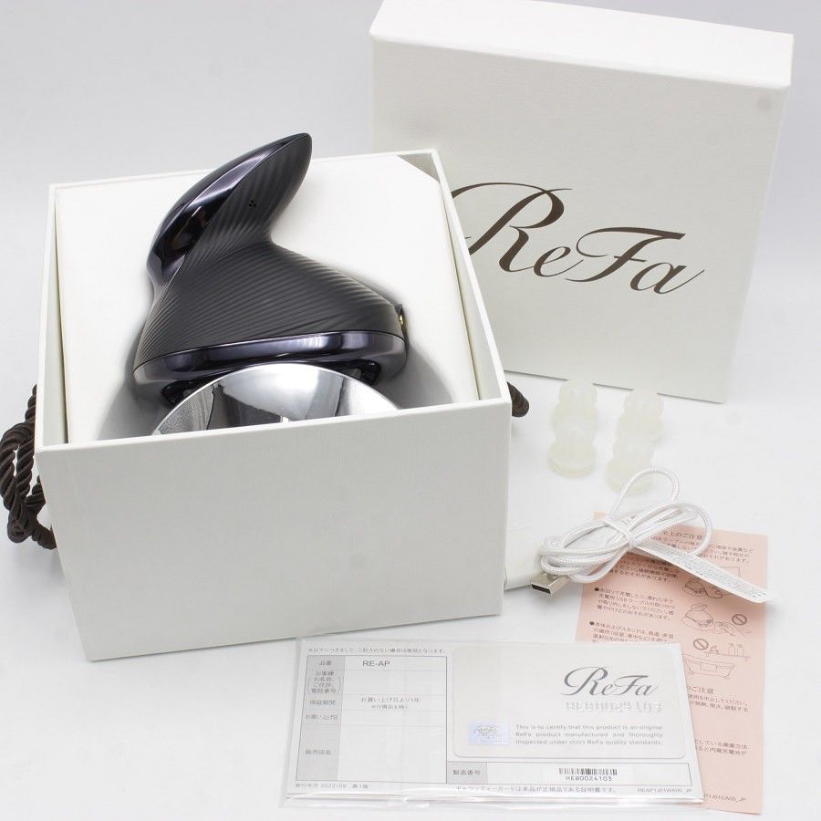 MTG ReFa BEAUTECH HEAD SPA RE-AP-03A ブラック リファ ビューテック