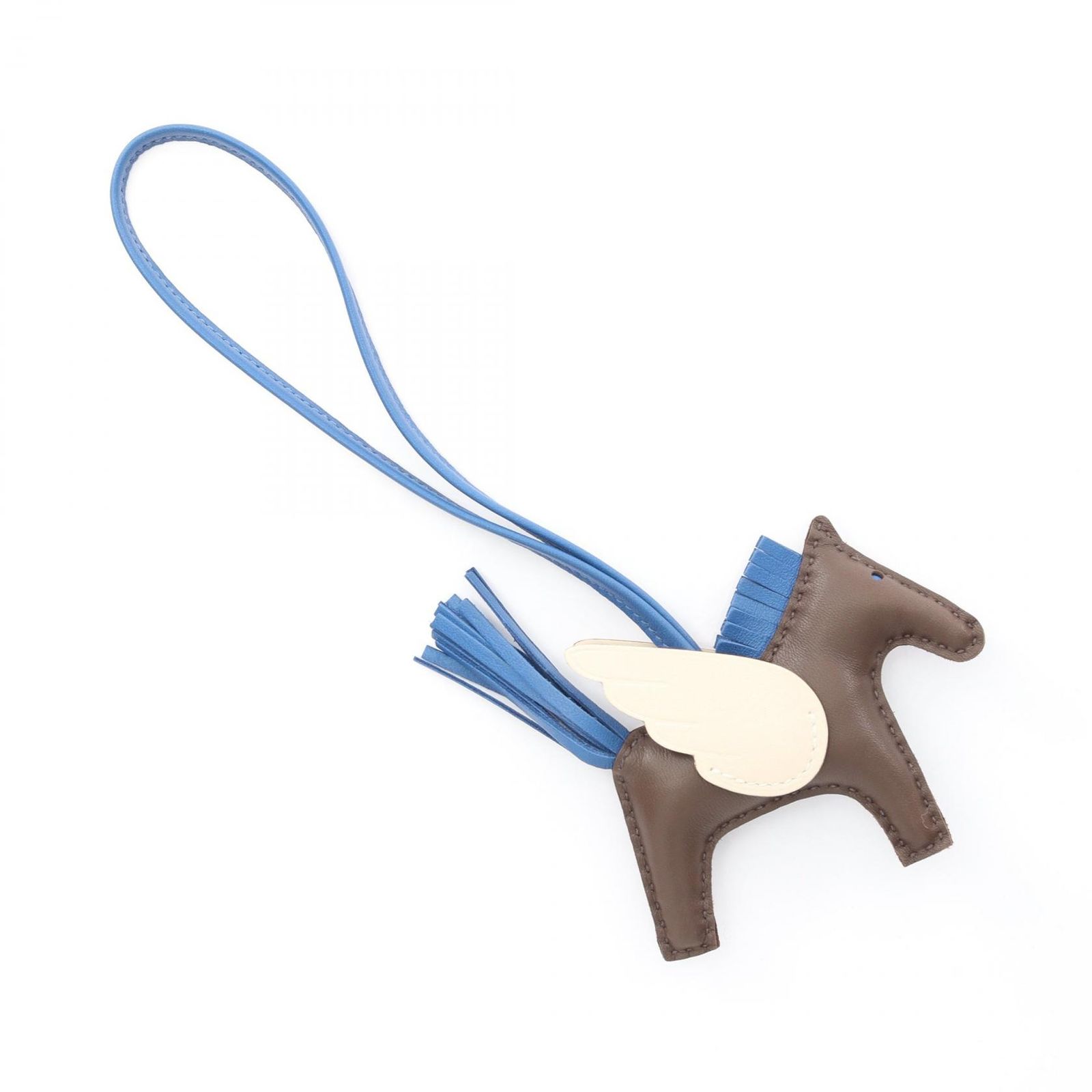 エルメス HERMES チャーム ロデオペガサスPM ショコラ ブルーフランス クレ ショコラ|ブルーフランス|クレ その他 ペガサスPM ショコラ|ブルーフランス|クレ